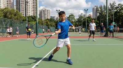 Junior boy practicing at Victoria Park